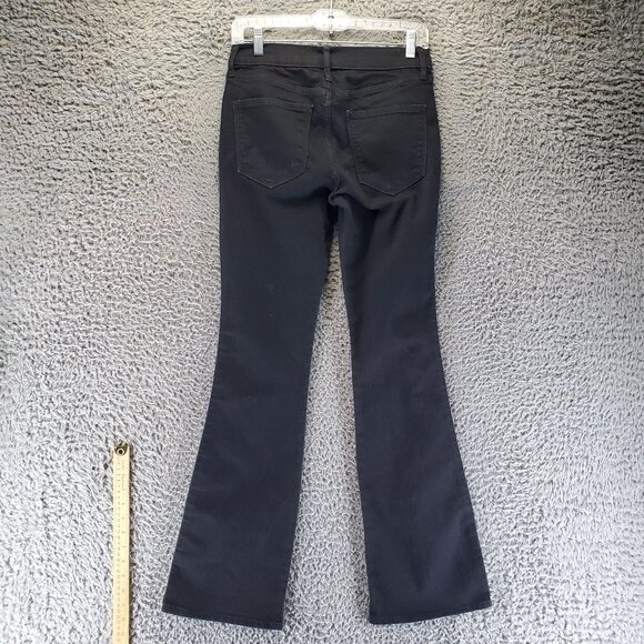 Old Navy Pants Womens Size 2 Black Flare Ankle Micro Flare Style Stretch Blend - Picture 11 of 12
